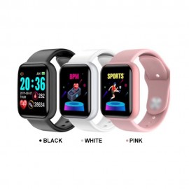 1.3 Inches Touchscreen Smart Bracelet Heart Rate Blood Pressure Multi-Sport Mode BT Watch IP67 Waterproof Smartwatches for Men Women Compatible with Android/ iOS 1.3 Inches Touchscreen Smart Bracelet Heart Rate Blood Pressure Multi-Sport Mode BT Watch IP67 Waterproof Smartwatches for Men Women Compatible with Android/ iOS