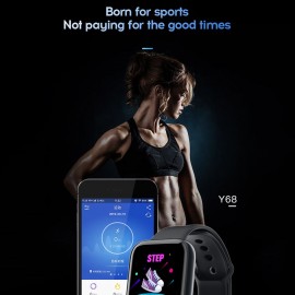 1.3 Inches Touchscreen Smart Bracelet Heart Rate Blood Pressure Multi-Sport Mode BT Watch IP67 Waterproof Smartwatches for Men Women Compatible with Android/ iOS 1.3 Inches Touchscreen Smart Bracelet Heart Rate Blood Pressure Multi-Sport Mode BT Watch IP67 Waterproof Smartwatches for Men Women Compatible with Android/ iOS