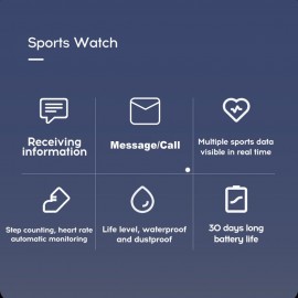 1.3 Inches Touchscreen Smart Bracelet Heart Rate Blood Pressure Multi-Sport Mode BT Watch IP67 Waterproof Smartwatches for Men Women Compatible with Android/ iOS 1.3 Inches Touchscreen Smart Bracelet Heart Rate Blood Pressure Multi-Sport Mode BT Watch IP67 Waterproof Smartwatches for Men Women Compatible with Android/ iOS