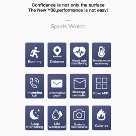 1.3 Inches Touchscreen Smart Bracelet Heart Rate Blood Pressure Multi-Sport Mode BT Watch IP67 Waterproof Smartwatches for Men Women Compatible with Android/ iOS 1.3 Inches Touchscreen Smart Bracelet Heart Rate Blood Pressure Multi-Sport Mode BT Watch IP67 Waterproof Smartwatches for Men Women Compatible with Android/ iOS
