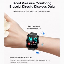 1.3 Inches Touchscreen Smart Bracelet Heart Rate Blood Pressure Multi-Sport Mode BT Watch IP67 Waterproof Smartwatches for Men Women Compatible with Android/ iOS 1.3 Inches Touchscreen Smart Bracelet Heart Rate Blood Pressure Multi-Sport Mode BT Watch IP67 Waterproof Smartwatches for Men Women Compatible with Android/ iOS
