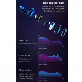 Smart Watch with Wirelessly Earbuds 2 in 1 Activity Bracelet BT Earphones MP3 Music Call Fitness Tracker Heart Rate Sleep Monitor Compatible with IOS Android Phones Smart Watch with Wirelessly Earbuds 2 in 1 Activity Bracelet BT Earphones MP3 Music Call Fitness Tracker Heart Rate Sleep Monitor Compatible with IOS Android Phones