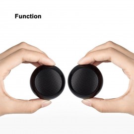 Mini Speaker Wireless Bluetooth Speaker TWS Connection Pocket-sized Portable Sound Box Hands-free with Mic for iOS Android Smartphone Tablet PC