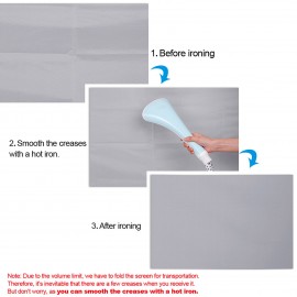 100-inch Portable Projector Screen HD 16:9 Frameless Video Projection Screen Foldable Wall Mounted for Home Theater Office Movies 100-inch Portable Projector Screen HD 16:9 Frameless Video Projection Screen Foldable Wall Mounted for Home Theater Office Movies