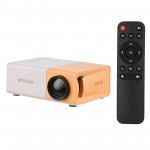 Mini LED Projector Supports 720P / 1080P Portable Video Projector with Built-in Speaker & Remote Control Support HD / AV / USB / Audio 3.5mm Interface for Home Theater Entertainment