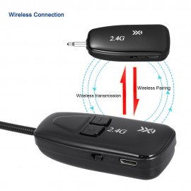 XXD-G18 2.4G Portable Wireless Microphone Noise Cancelling Mic for Recording Youtube Meeting Interview Studio Video Black XXD-G18 2.4G Portable Wireless Microphone Noise Cancelling Mic for Recording Youtube Meeting Interview Studio Video Black