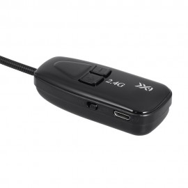 XXD-G18 2.4G Portable Wireless Microphone Noise Cancelling Mic for Recording Youtube Meeting Interview Studio Video Black XXD-G18 2.4G Portable Wireless Microphone Noise Cancelling Mic for Recording Youtube Meeting Interview Studio Video Black