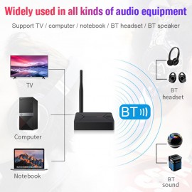 TX13 Bluetooth 5.0 Audio Transmitter 3.5mm AUX Jack RCA USB Coaxial Optical Stereo Wireless Adapter for TV PC Headphone